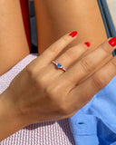 Sapphire Engagement Ring - The Creta | Sapphire Engagement Ring - Mara Megelea