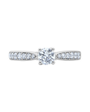 Prague Engagement Ring – Front View – Mara Megelea