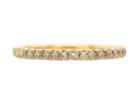 Half Eternity Ring - The Davos | Champagne Diamonds - Mara Megelea
