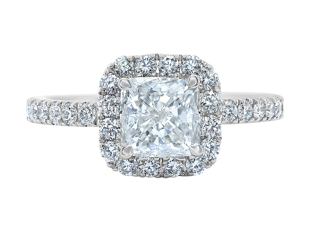 Engagement Ring | Athena Grande | Cushion Cut Diamond Engagement Ring