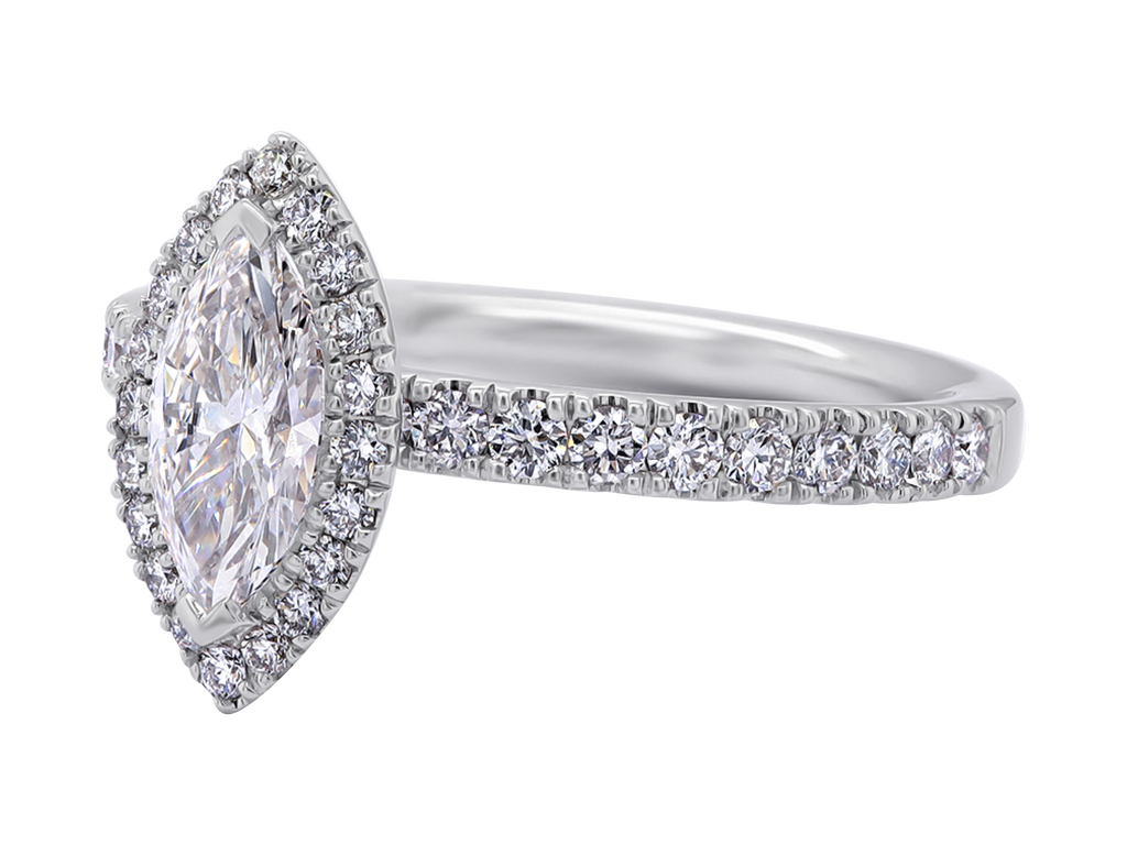 Engagement Ring | Galapagos | Marquise Diamond Engagement Ring
