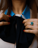 Emerald engagement rings collection - ethically sourced - Mara Megelea