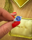 Sapphire Engagement Ring - The Elba - Mara Megelea 