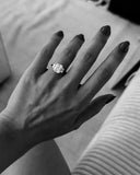Emerald Cut Diamond Engagement Ring - The Patagonia - Mara Megelea 