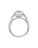 Diamond Engagement Ring - The Tijuana | Asscher Cut Diamond - Mara Megelea 