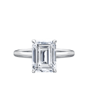 Diamond Engagement Ring - The Alaska | Emerald Cut Diamond - Mara Megelea