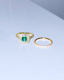The Cartagena | Emerald & Diamonds
