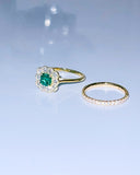 The Cartagena | Emerald & Diamonds
