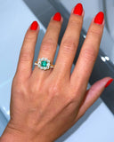 The Cartagena | Emerald & Diamonds