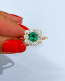 The Cartagena | Emerald & Diamonds