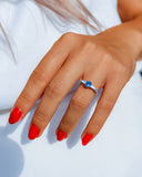 The Milos | Sapphire Engagement Ring