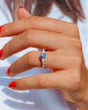 The Milos | Sapphire Engagement Ring