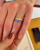 The Curaçao | Sapphire Ring