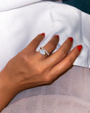 Diamond Engagement Ring - The Aconcagua Diamond Ring - Mara Megelea 