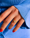 Diamond Engagement Ring - The Cuzco | Yellow Diamond - Mara Megelea 