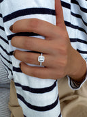 Diamond Engagement Ring - The Athena Grande - Mara Megelea 