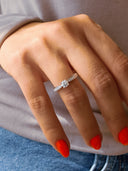Diamond Engagement Ring - The Prague - Mara Megelea 