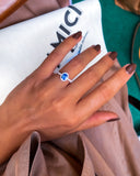 Sapphire Engagement Ring - The Colombo | Sapphire Engagement Ring - Mara Megelea 