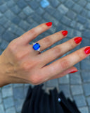 Sapphire Engagement Ring - The Morogoro - Mara Megelea 