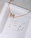 Necklace - Letter Necklace - Mara Megelea 