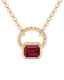 Pendant - The Tortuga | Ruby Pendant - Mara Megelea 