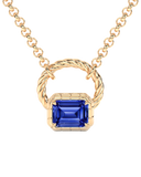 Pendant - The Tortuga | Sapphire Pendant - Mara Megelea 