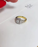 Video of the Aspen Cushion Diamond Engagement Ring in 18K gold with cushion-cut diamond | Mara Megelea GIA Gemologist