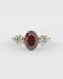The Valparaiso | Pigeon Blood Ruby & Diamond Ring