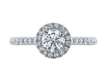 Engagement Ring | Merida | Round Brilliant Diamond Engagement Ring