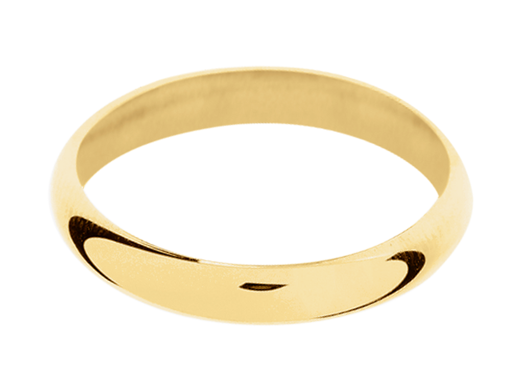 Men Wedding Ring | Edinburgh - Rounded Profile | Rounded Wedding Ring