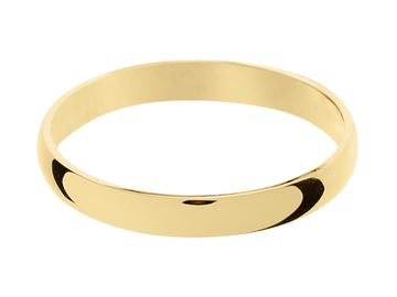 Men Wedding Ring | New Castle - Medium Rounded Profile | Medium Rounded Wedding Ring