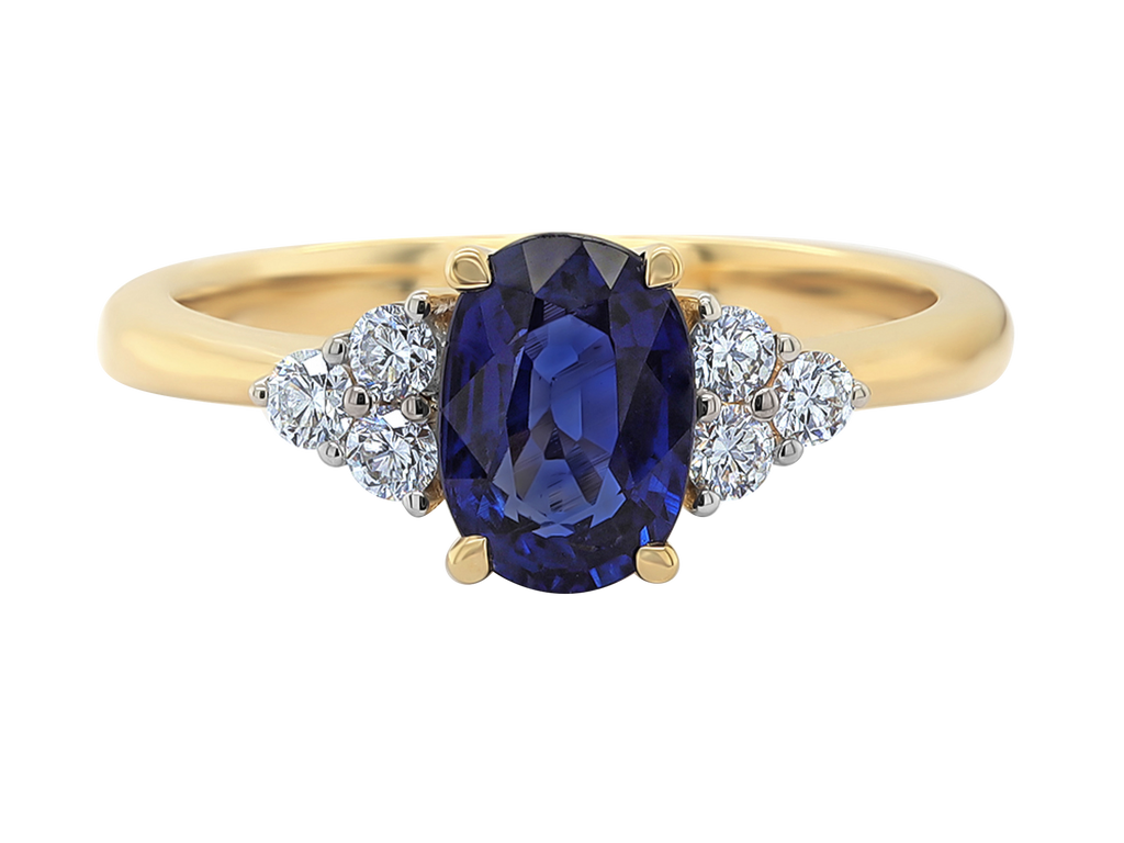 Diamond & Sapphire Engagement Rings – Mara Megelea